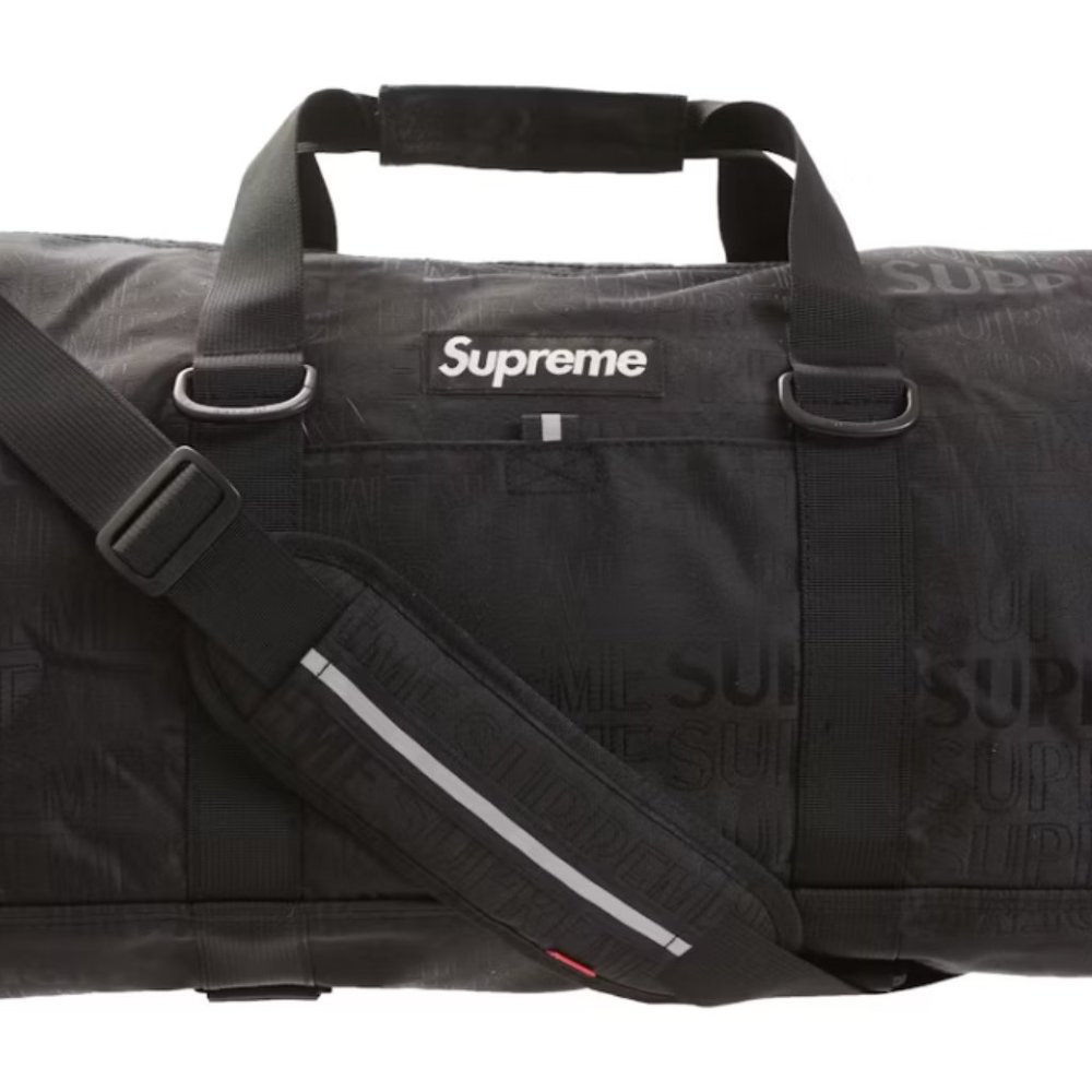 Supreme Duffle Bag 'Black SS19